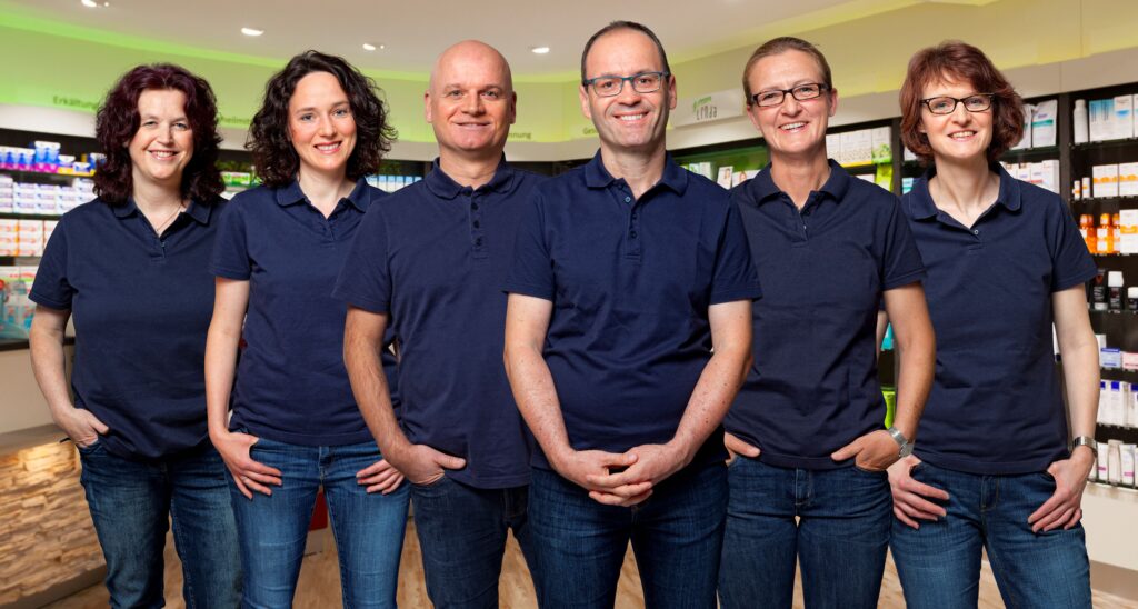 Team der Apotheke Böhringer in der Apotheke